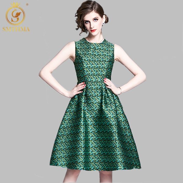 arrival luxury runway dress spring vintage sleeveless jacquard slim o-neck knee-length vestidos 210520, Black;gray
arrival luxury runway dress spring vintage sleeveless jacquard slim o-neck knee-length vestidos 210520, Black;gray