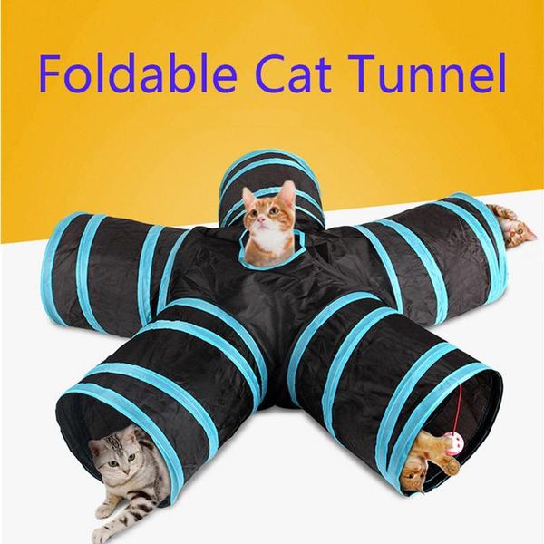 small animal supplies foldable pet cat tunnel indoor outdoor training toy for play tube 2/3/4/5 holes 14 colors
small animal supplies foldable pet cat tunnel indoor outdoor training toy for play tube 2/3/4/5 holes 14 colors