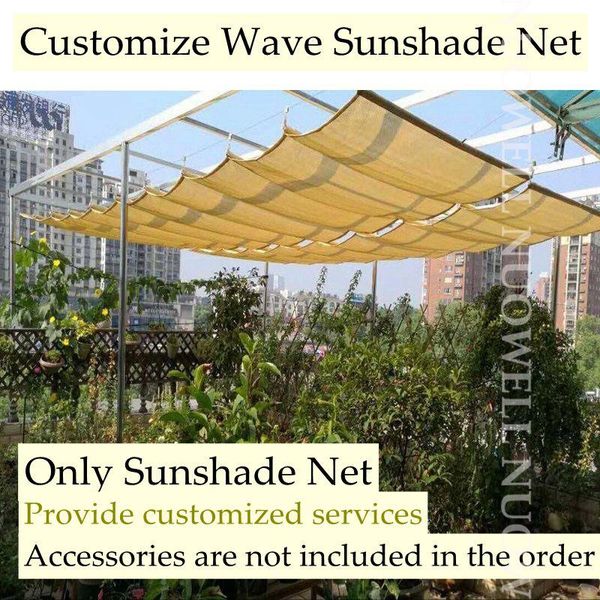 shade wave sunshade hdpe anti-uv shading net customize home terrace balcony privacy safety fence netting canopy shadow
shade wave sunshade hdpe anti-uv shading net customize home terrace balcony privacy safety fence netting canopy shadow