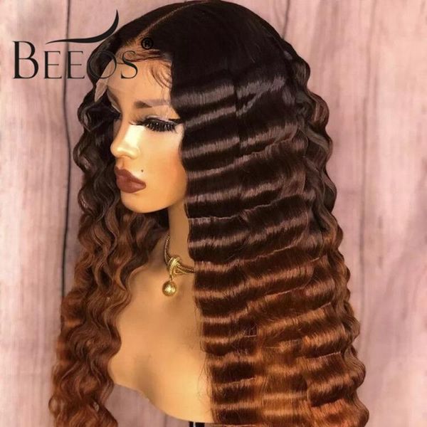 lace wigs beeos 13x4 front human hair ombre brown colored full frontal wig brazilian 180% density body wave remy glueless, Black;brown
lace wigs beeos 13x4 front human hair ombre brown colored full frontal wig brazilian 180% density body wave remy glueless, Black;brown
