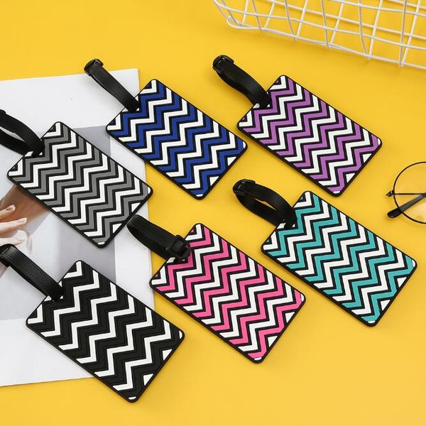 luggage tag travel accessories silica suitcase id addres holder baggage tag portable label high quality, Black
luggage tag travel accessories silica suitcase id addres holder baggage tag portable label high quality, Black