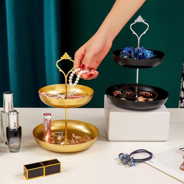 nordic iron double layer tray makeup jewelry display rack storage snack fruits cake dessert plates birthday party decor hooks & rails
nordic iron double layer tray makeup jewelry display rack storage snack fruits cake dessert plates birthday party decor hooks & rails