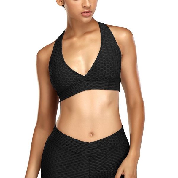 running jerseys summer women's sport bra solid color cross back beauty fitness crop gather seamless workout vest tank large size, Black;blue
running jerseys summer women's sport bra solid color cross back beauty fitness crop gather seamless workout vest tank large size, Black;blue