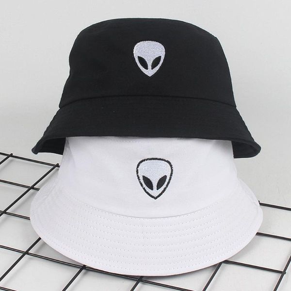 outdoor hats women men sun fishing alien embroidered fisherman hat sports print casual cotton blend wide brim bucket beach, Black;white
outdoor hats women men sun fishing alien embroidered fisherman hat sports print casual cotton blend wide brim bucket beach, Black;white