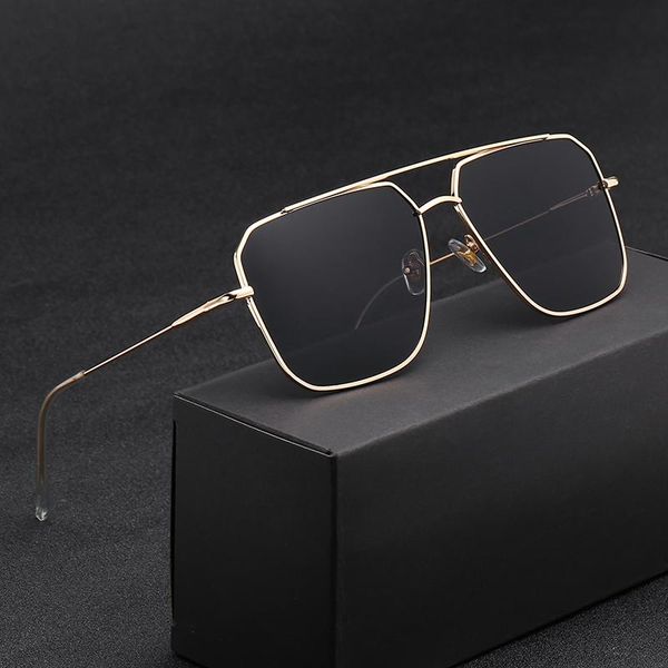 sunglasses vintage oversized men polygon anti-reflective mirror classic square metal glasses fashion women sun uv400, White;black
sunglasses vintage oversized men polygon anti-reflective mirror classic square metal glasses fashion women sun uv400, White;black