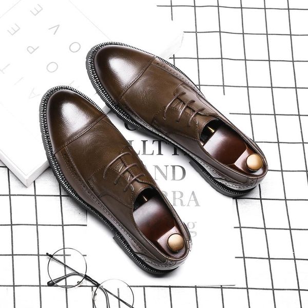 dress shoes formal men lace-up business polished oxford flats england style gentleman z324, Black
dress shoes formal men lace-up business polished oxford flats england style gentleman z324, Black