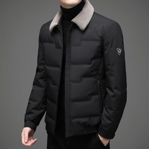 men's down & parkas 2021 arrivals grade winter brand men jacket fashion casual fur collar 90% white duck thick warm coats, Black
men's down & parkas 2021 arrivals grade winter brand men jacket fashion casual fur collar 90% white duck thick warm coats, Black