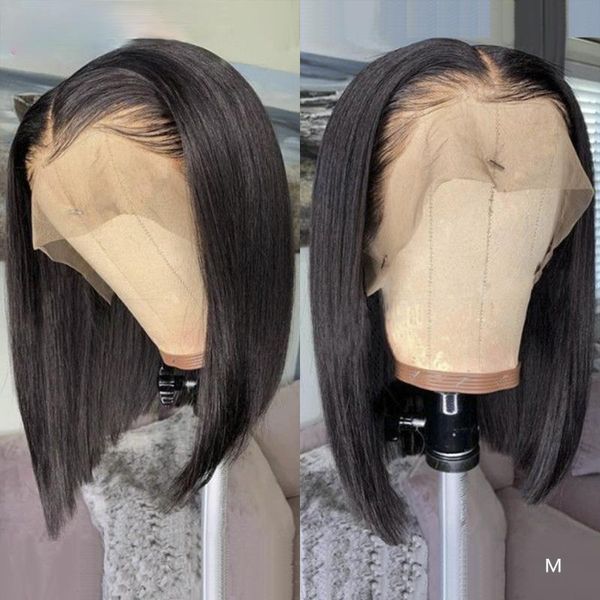 lace wigs brazilian wig straight short bob front 13x4 human hair pre-plucked with natural baby hairfor women remy, Black;brown
lace wigs brazilian wig straight short bob front 13x4 human hair pre-plucked with natural baby hairfor women remy, Black;brown