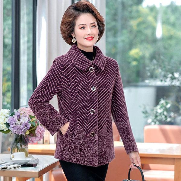 women's wool & blends autumn winter women fashion woolen coat female turn down collar long sleeve jackets middle aged faux coats y8, Black
women's wool & blends autumn winter women fashion woolen coat female turn down collar long sleeve jackets middle aged faux coats y8, Black
