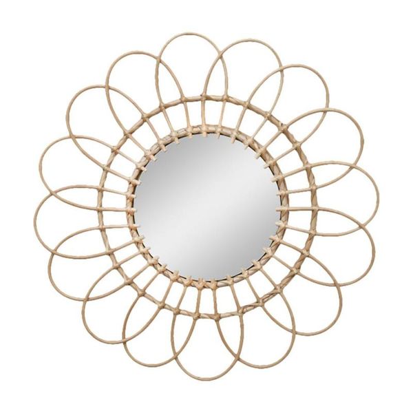 mirrors wall-mounted wicker mirror durable odorless glass round decorative wall for all counter home decor
mirrors wall-mounted wicker mirror durable odorless glass round decorative wall for all counter home decor