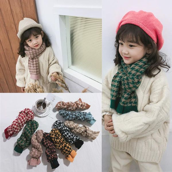 scarves 2021 knitted houndstooth winter scarf for children ,cute muti-color ,thickened collar boy girl, Blue;gray
scarves 2021 knitted houndstooth winter scarf for children ,cute muti-color ,thickened collar boy girl, Blue;gray