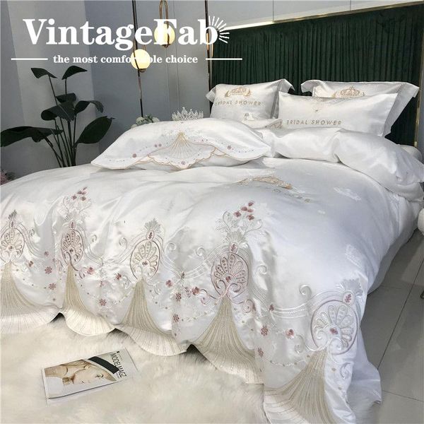 bedding sets four seasonsgrade european luxury cotton piece princess style silk bed sheet embroidered quilt cover ice
bedding sets four seasonsgrade european luxury cotton piece princess style silk bed sheet embroidered quilt cover ice
