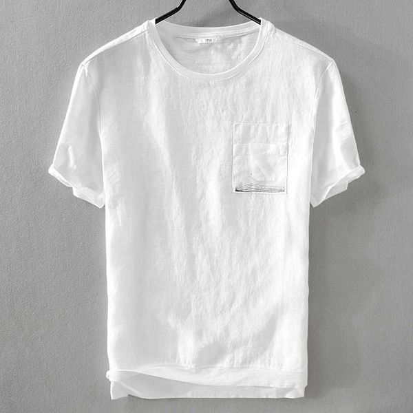 women's t-shirt algodo e linho-de manga curta t-shirt em torno do pescoo casuais solta camisa branca t dos homens marca de moda tshirt, White
women's t-shirt algodo e linho-de manga curta t-shirt em torno do pescoo casuais solta camisa branca t dos homens marca de moda tshirt, White