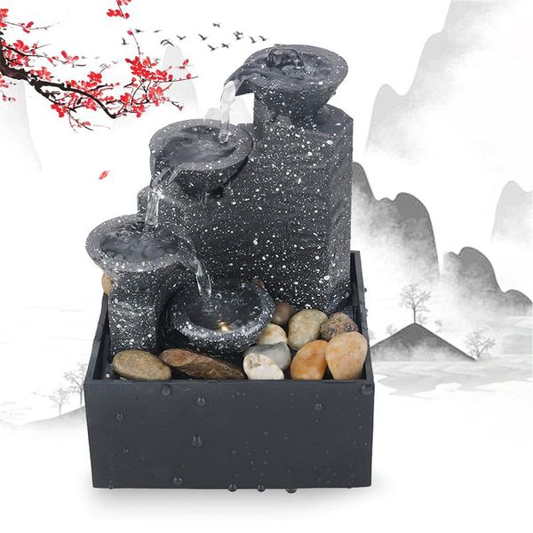 resin decorative fountain indoor craft deskhome decoration rockery statuette feng shui objects & figurines
resin decorative fountain indoor craft deskhome decoration rockery statuette feng shui objects & figurines