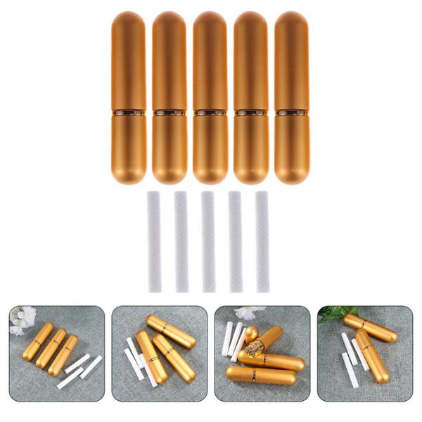 storage bottles & jars 5 sets creative empty nasal inhalers and replacement wicks for essential oils
storage bottles & jars 5 sets creative empty nasal inhalers and replacement wicks for essential oils