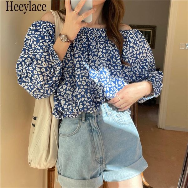 women's blouses & shirts slash neck printing oversize femme retro 2021 holiday summer chic fashion women florals, White
women's blouses & shirts slash neck printing oversize femme retro 2021 holiday summer chic fashion women florals, White