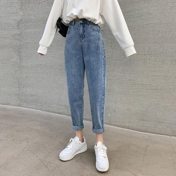 tongsihai jeans for women ladies fashion high waist denim harem pants girls students loose streetwear vaqueros mujer women's, Blue
tongsihai jeans for women ladies fashion high waist denim harem pants girls students loose streetwear vaqueros mujer women's, Blue