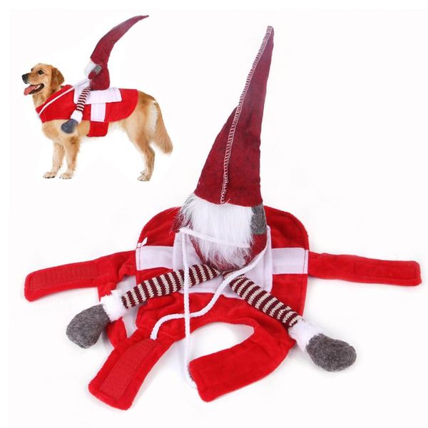 christmas rider santa claus dog cosplay costume kitten puppy festival party clothing pet comical outfit cat xmas apparel clothes
christmas rider santa claus dog cosplay costume kitten puppy festival party clothing pet comical outfit cat xmas apparel clothes