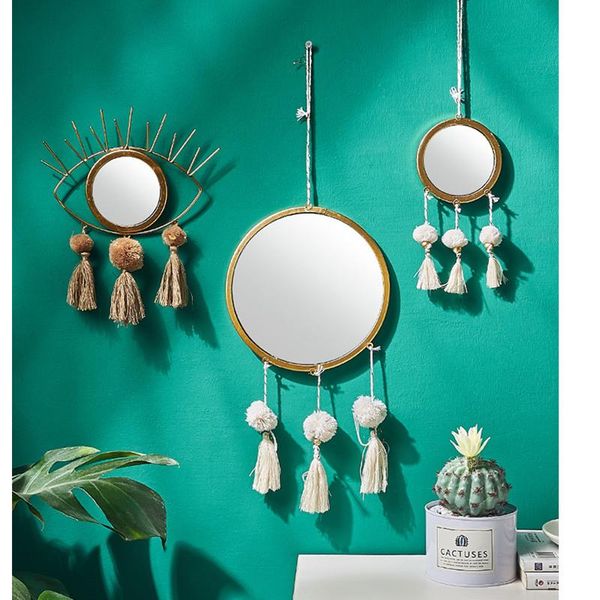 mirrors nordic metal gold eyes wall hanging make up mirror cute simple decorative for living room bedroom
mirrors nordic metal gold eyes wall hanging make up mirror cute simple decorative for living room bedroom