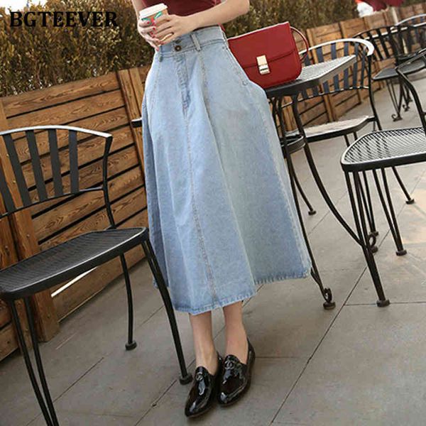 skirts vintage waist double buttons women denim high street a-line long skirts female summer inza, Black
skirts vintage waist double buttons women denim high street a-line long skirts female summer inza, Black