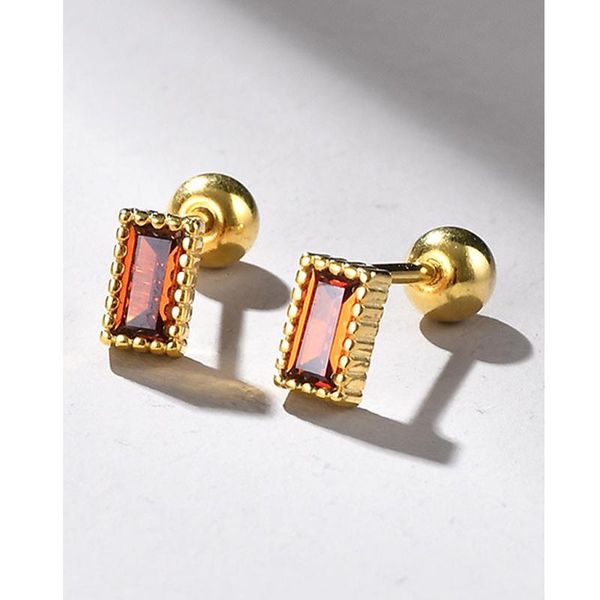 stud mlkenly 925 silver garnet red zircon ear bone nails ins wind screw earrings jewelry for women every day, Golden;silver
stud mlkenly 925 silver garnet red zircon ear bone nails ins wind screw earrings jewelry for women every day, Golden;silver