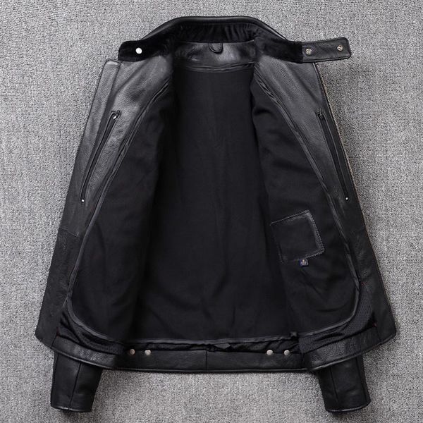 men's leather & faux black 2021 american motorcycle style genuine jacket men plus size 5xl real thick cowhide autumn slim fit biker coa
men's leather & faux black 2021 american motorcycle style genuine jacket men plus size 5xl real thick cowhide autumn slim fit biker coa