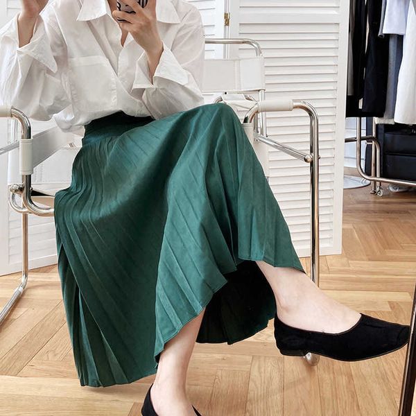 skirts women a-line autumn pleated elegant high waist long femme faldas jupe saia green 70ga, Black
skirts women a-line autumn pleated elegant high waist long femme faldas jupe saia green 70ga, Black