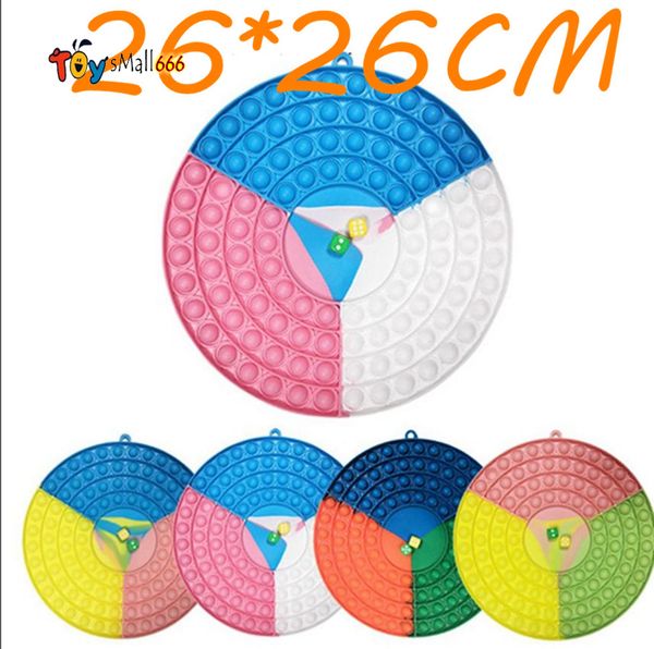 wholesale 26*26cm big round fidget chessboard with 2 dices party favor rainbow silicone soft stress reliever dimple sensory toys
wholesale 26*26cm big round fidget chessboard with 2 dices party favor rainbow silicone soft stress reliever dimple sensory toys