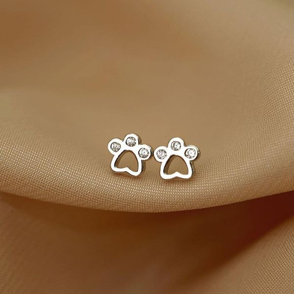 stud s925 sterling silver cute cat's small ear studs for women's exquisite compact temperamental earrings niche design, Golden;silver
stud s925 sterling silver cute cat's small ear studs for women's exquisite compact temperamental earrings niche design, Golden;silver