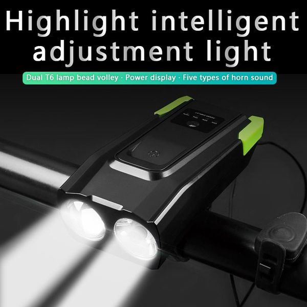 2000/4000mah bike front light usb rechargeable smart bicycle with horn led mtb lamp riding for night cycling lights
2000/4000mah bike front light usb rechargeable smart bicycle with horn led mtb lamp riding for night cycling lights