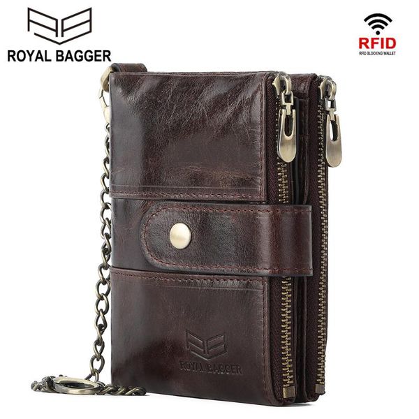 wallets royal bagger cowhide genuine leather men wallet coin purse small mini card holder vintage portfolio portomonee hasp male pocket, Red;black
wallets royal bagger cowhide genuine leather men wallet coin purse small mini card holder vintage portfolio portomonee hasp male pocket, Red;black