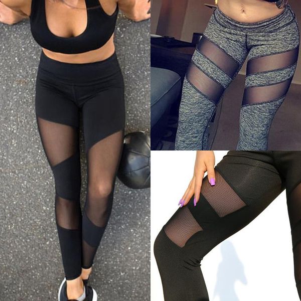 #h40 women's fashion workout leggings fitness sports gym running athletic pants mesh patchwork seamless legging, Black
#h40 women's fashion workout leggings fitness sports gym running athletic pants mesh patchwork seamless legging, Black