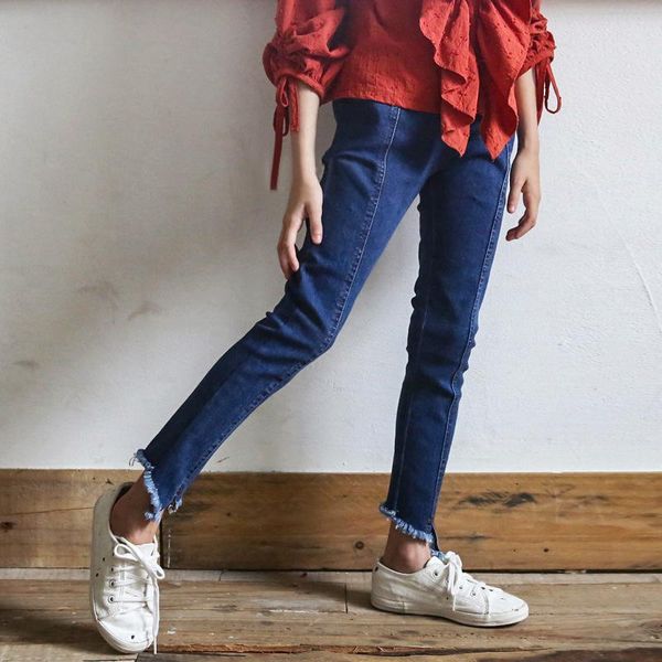 teenage girls pencil jeans pants clothes fashion 2021 autumn denim skinny for kids children long trousers, Blue
teenage girls pencil jeans pants clothes fashion 2021 autumn denim skinny for kids children long trousers, Blue