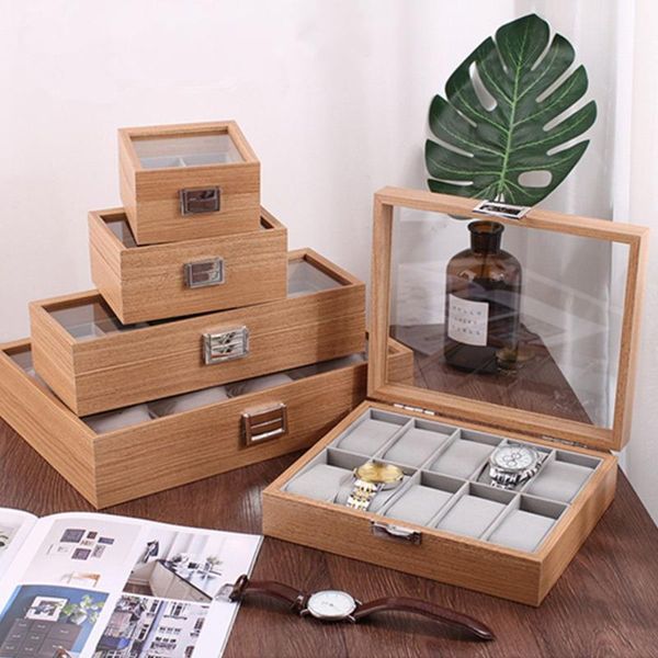 watch boxes & cases 2/3/6/10 grids retro wooden display case durable packaging holder jewelry collection storage organizer box casket, Black;blue
watch boxes & cases 2/3/6/10 grids retro wooden display case durable packaging holder jewelry collection storage organizer box casket, Black;blue