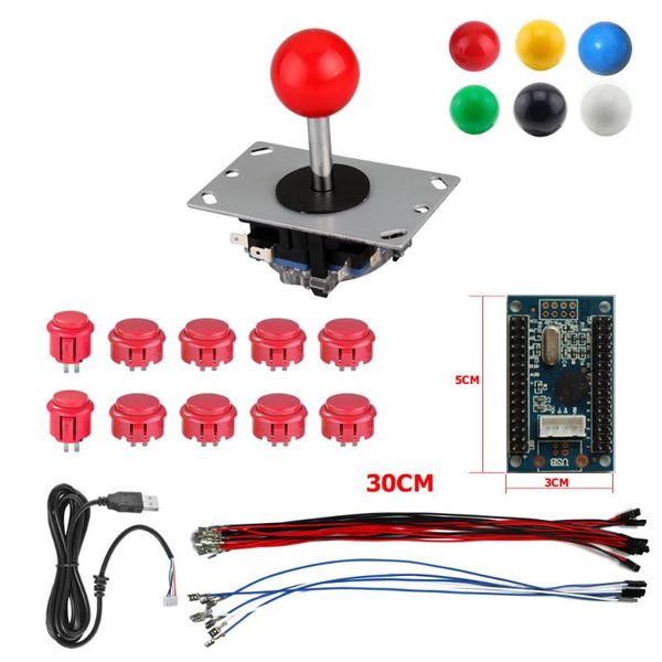 game controllers & joysticks rac-d300 diy arcade joystick 2pin kits 8 way buttons usb encoder cables
game controllers & joysticks rac-d300 diy arcade joystick 2pin kits 8 way buttons usb encoder cables