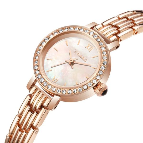 wristwatches luxury watch ladies women stainless steel rhinestone fashion diamond women's bracelet watches relógio feminino, Slivery;brown
wristwatches luxury watch ladies women stainless steel rhinestone fashion diamond women's bracelet watches relógio feminino, Slivery;brown