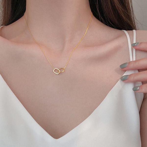 geometric collarbone chain 925 necklace female fashion contracted crystal choker necklaces friends jewelry for women 2021 colar chokers, Golden;silver
geometric collarbone chain 925 necklace female fashion contracted crystal choker necklaces friends jewelry for women 2021 colar chokers, Golden;silver