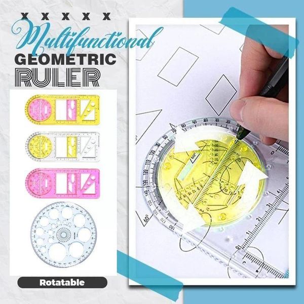 sewing notions & tools multifunctional geometric ruler drawing template supplies teaching office accessories measuring home o5s8, Black
sewing notions & tools multifunctional geometric ruler drawing template supplies teaching office accessories measuring home o5s8, Black