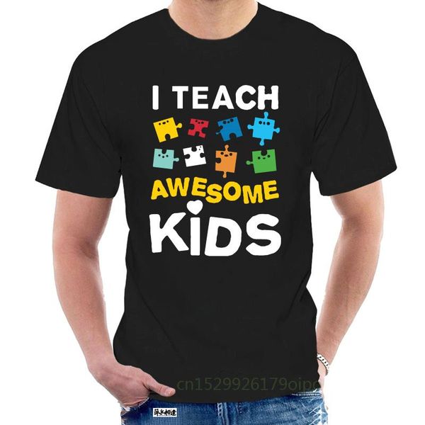 men's t-shirts retro fashion t shirt autism awareness puzzle graphic i teach awesome kids clothing cotton tsh @109687, White;black
men's t-shirts retro fashion t shirt autism awareness puzzle graphic i teach awesome kids clothing cotton tsh @109687, White;black