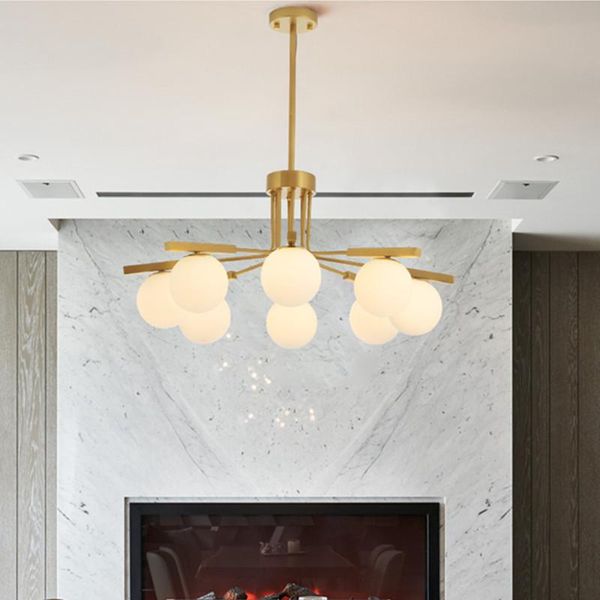 pendant lamps nordic art glass molecule light retro brass parlor restaurant bedroom kitchen decoration suspension lamp
pendant lamps nordic art glass molecule light retro brass parlor restaurant bedroom kitchen decoration suspension lamp
