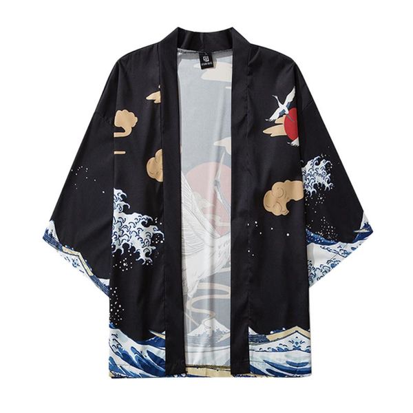 vintage graphic men shirt summer japanese five point sleeves kimono casual comfortable polyester shirts men's, White;black
vintage graphic men shirt summer japanese five point sleeves kimono casual comfortable polyester shirts men's, White;black