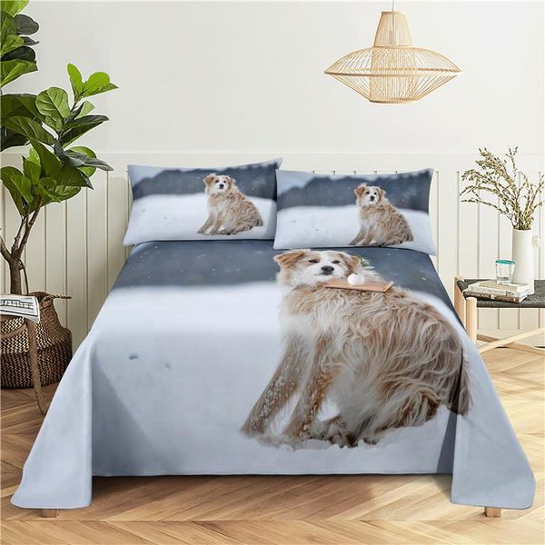 sheets & sets snow dog 0.9/1.2/1.5/1.8/2.0m digital printing polyester bed flat sheet with case print bedding set
sheets & sets snow dog 0.9/1.2/1.5/1.8/2.0m digital printing polyester bed flat sheet with case print bedding set