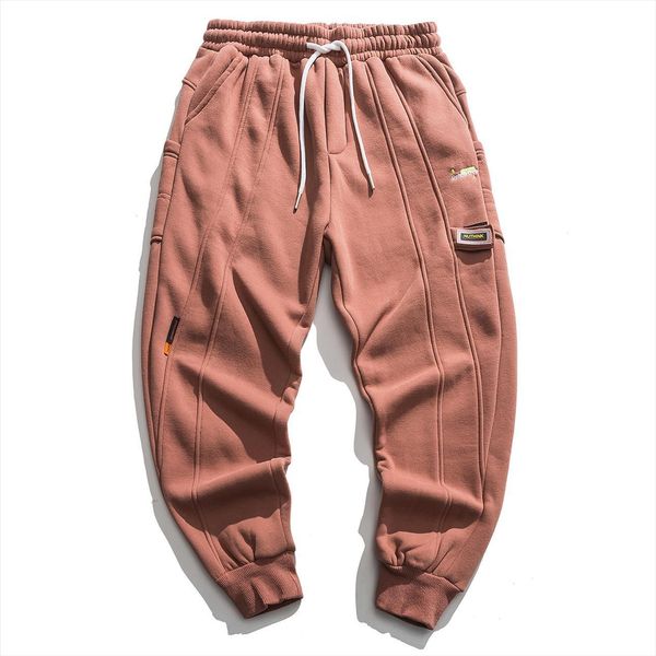 lacible hip hop harem man women pants pure color labeled casual sweatpants harajuku oversized loose joggers men trousers, Black
lacible hip hop harem man women pants pure color labeled casual sweatpants harajuku oversized loose joggers men trousers, Black