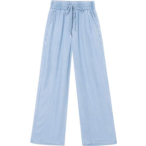 solid casual summer jeans women high waist loose thin trousers female elegant stright elastic ice silk wide leg pants women's, Blue
solid casual summer jeans women high waist loose thin trousers female elegant stright elastic ice silk wide leg pants women's, Blue