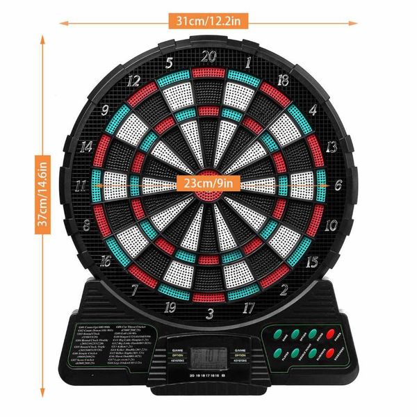 Automatic Scoring Dartboard Professional Electronic Dart Board Office Party Bar Games Entertainment Tool Soft Darts Target Favor
Automatic Scoring Dartboard Professional Electronic Dart Board Office Party Bar Games Entertainment Tool Soft Darts Target Favor