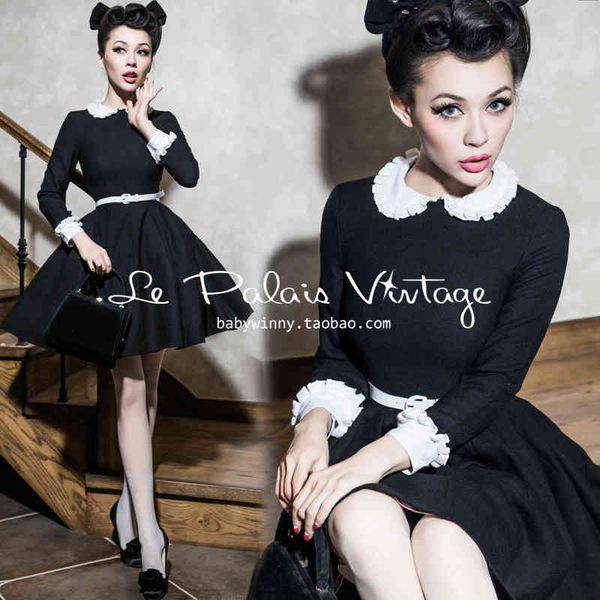 casual dresses le limited vintage palais peter pan necklace wool of an available plus size piece, Black;gray
casual dresses le limited vintage palais peter pan necklace wool of an available plus size piece, Black;gray