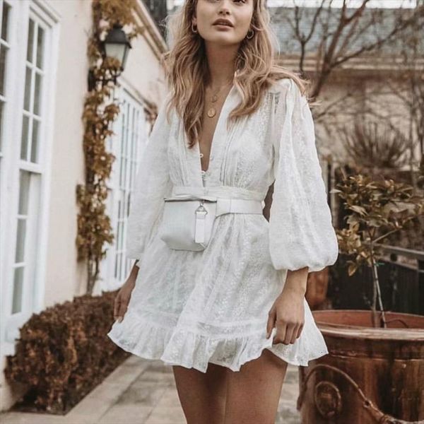 white lace beach bohemian womens dress mini v neck wrist cotton boho vestidos, Black;gray
white lace beach bohemian womens dress mini v neck wrist cotton boho vestidos, Black;gray