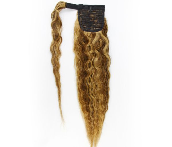 brown blonde highligts ombre ponytail hair extension around drawstring curly natural wavy ponytails human hairs draw string pony tail hairpi, Black
brown blonde highligts ombre ponytail hair extension around drawstring curly natural wavy ponytails human hairs draw string pony tail hairpi, Black