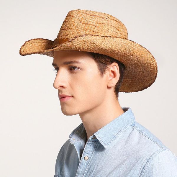 grade 100% cellulose fedora hat men panama cap male outdoor cowboy beach big size straw 56-58cm 58-60cm above 60cm wide brim hats, Blue;gray
grade 100% cellulose fedora hat men panama cap male outdoor cowboy beach big size straw 56-58cm 58-60cm above 60cm wide brim hats, Blue;gray