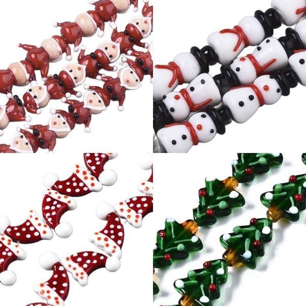 other christmas theme handmade lampwork beads santa claus/snowman/christmas tree/hat bead charm for bracelet diy jewelry making
other christmas theme handmade lampwork beads santa claus/snowman/christmas tree/hat bead charm for bracelet diy jewelry making
